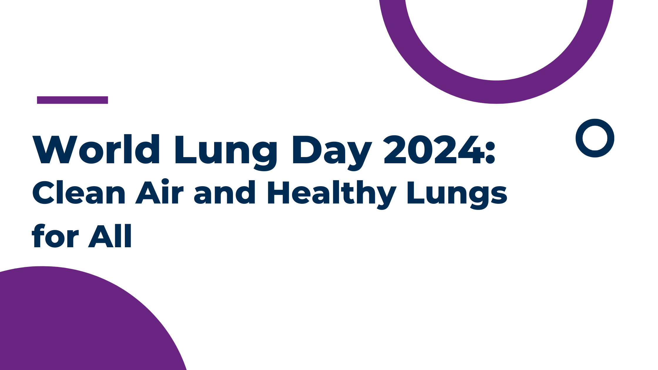 World Lung Day 2024: Clean Air and Healthy Lungs for All - Bedfont Scientific Ltd.