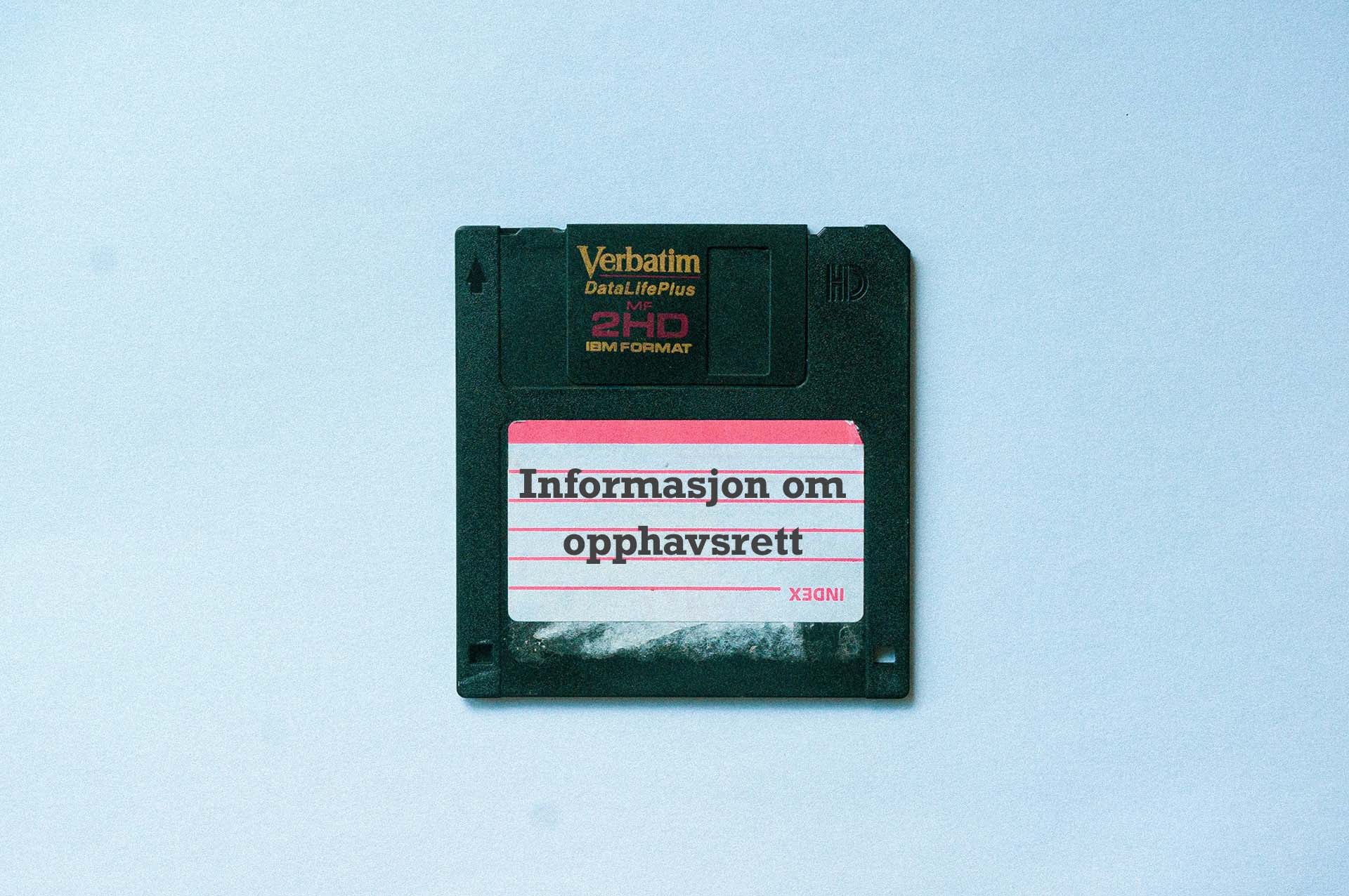 Informasjon om opphavsrett • Martin Koksrud Bekkelund