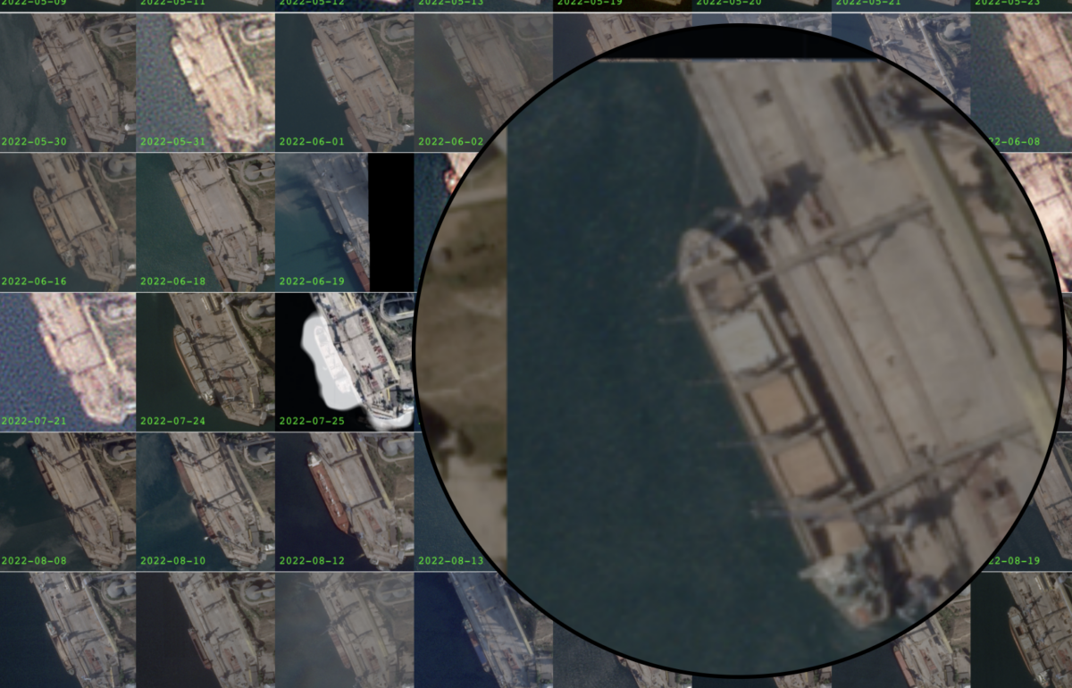 Grain Trail: Tracking Russia's Ghost Ships with Satellite Imagery - bellingcat