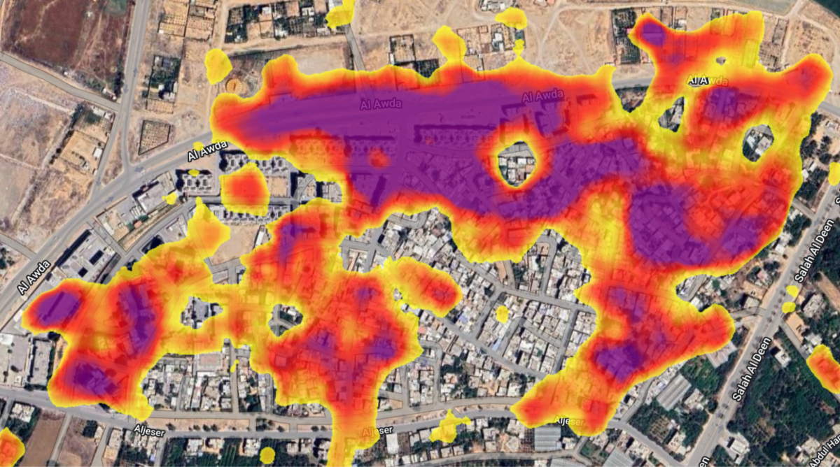 A New Tool Allows Researchers to Track Damage in Gaza - bellingcat