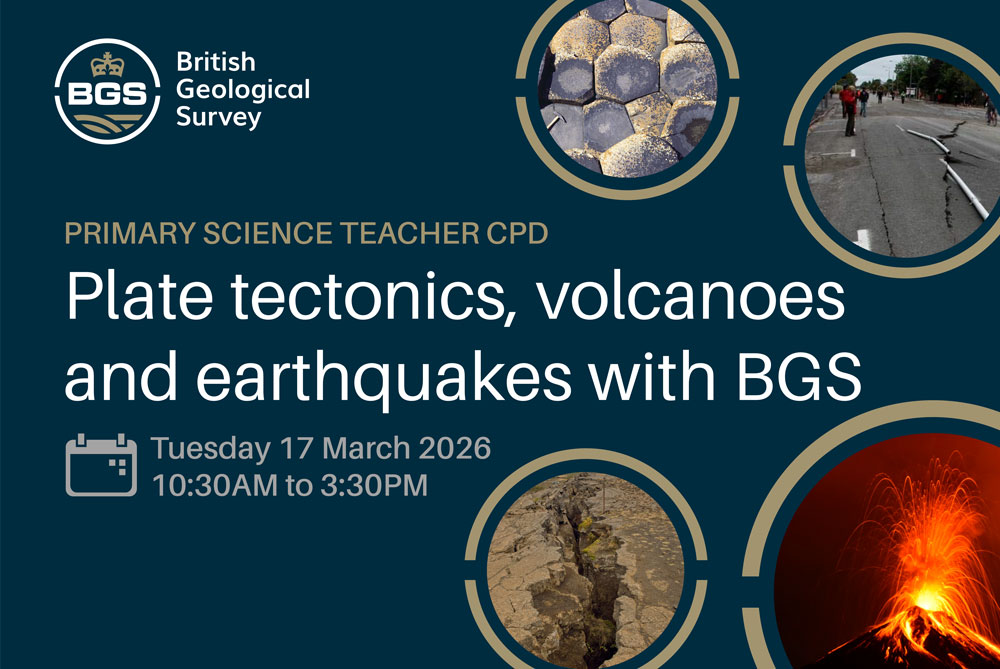 Primary science teacher CPD sessions - British Geological Survey