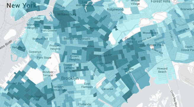 The Poorest Parts of Brooklyn Are...In Williamsburg? - BKMAG