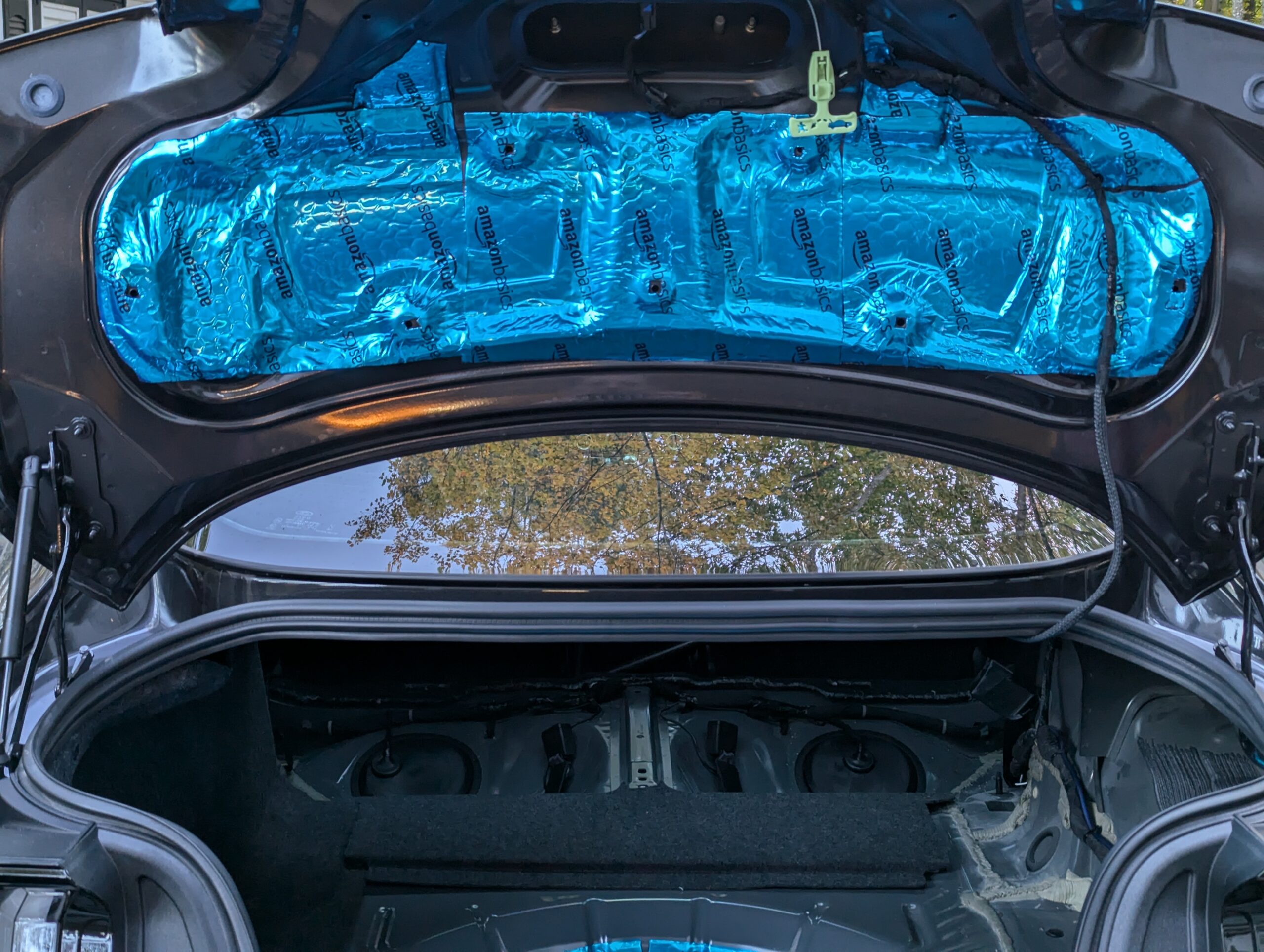 Blackmoor VituperativeProject Wraith: sound deadening and trunk handle - Blackmoor Vituperative