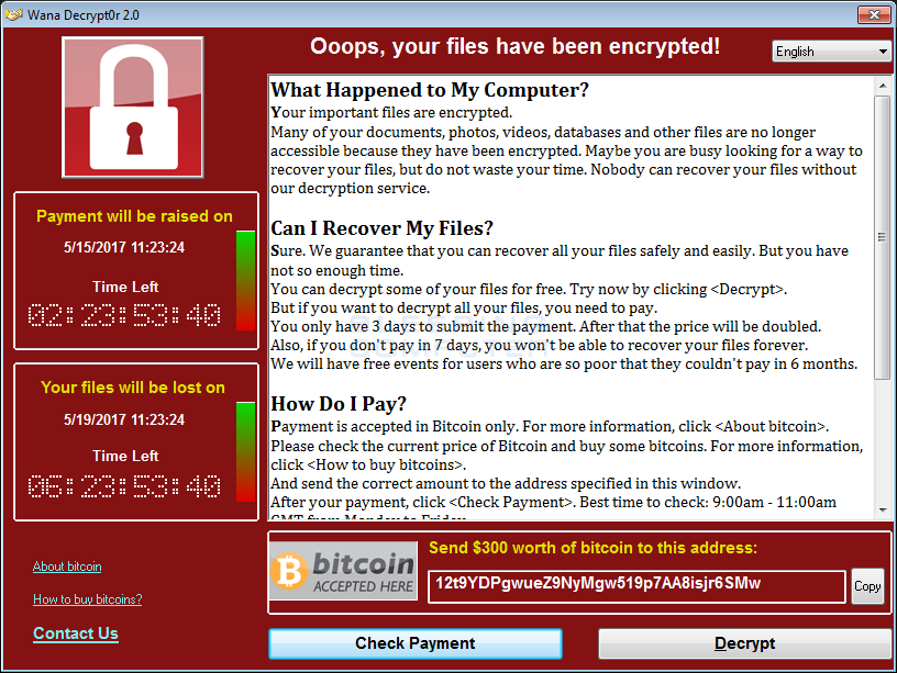 How to remove the WannaCry & Wana Decryptor Ransomware