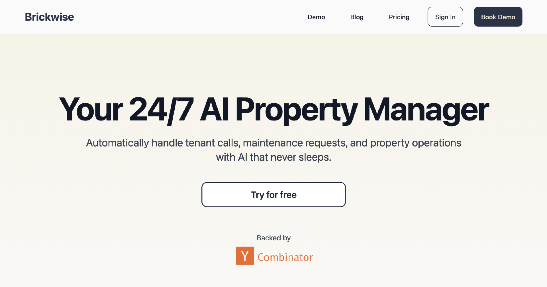 AI Property Management Software | BrickWise AI