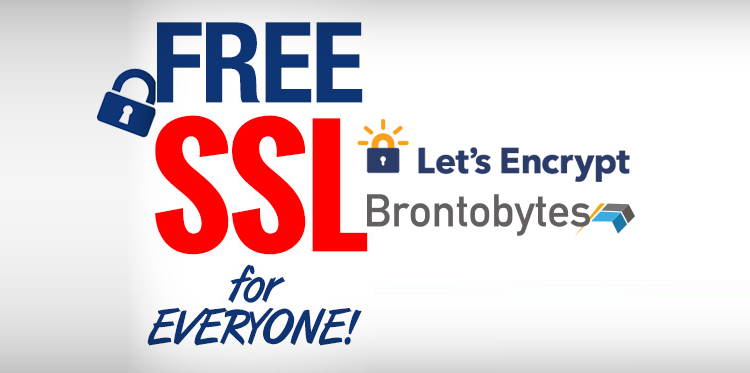 Free SSL Certificate for everyone! - Brontobytes Blog
