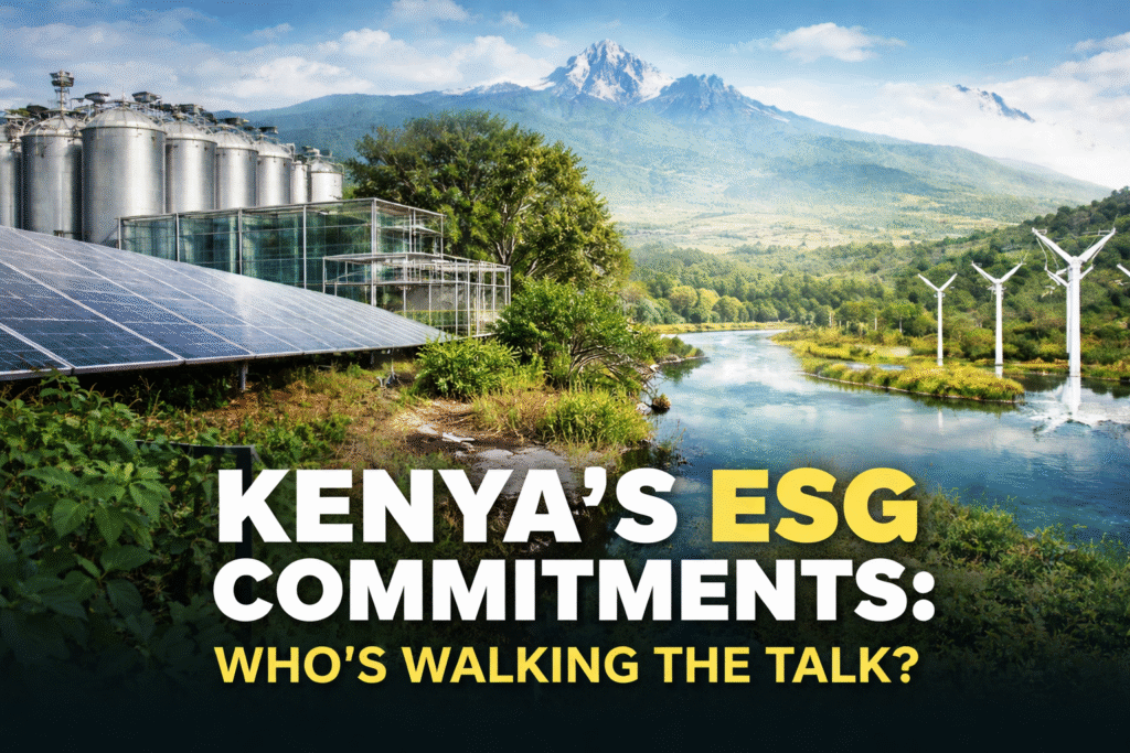 Kenya’s ESG gap: Self-reported targets or tangible impact?