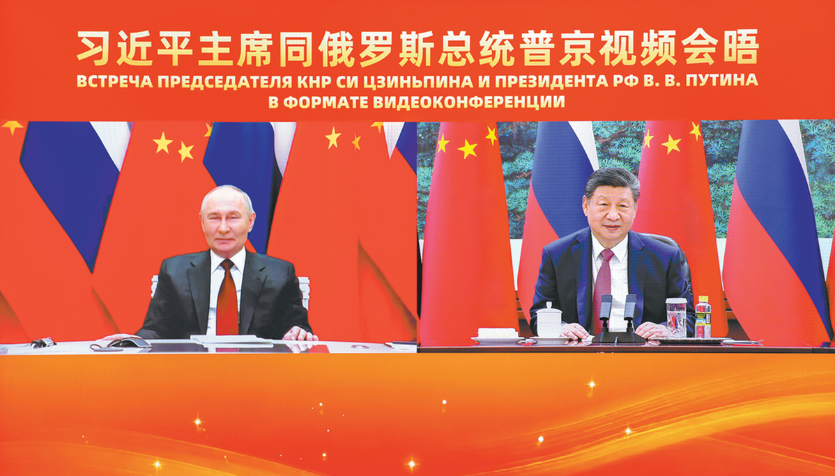 Xi Jinping highlights cooperation with Putin on start of Spring