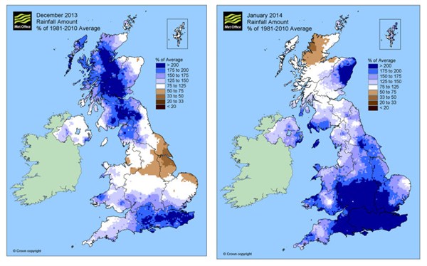 What climate change attribution can tell us about extreme weather - and the recent UK floods - Carbon Brief
