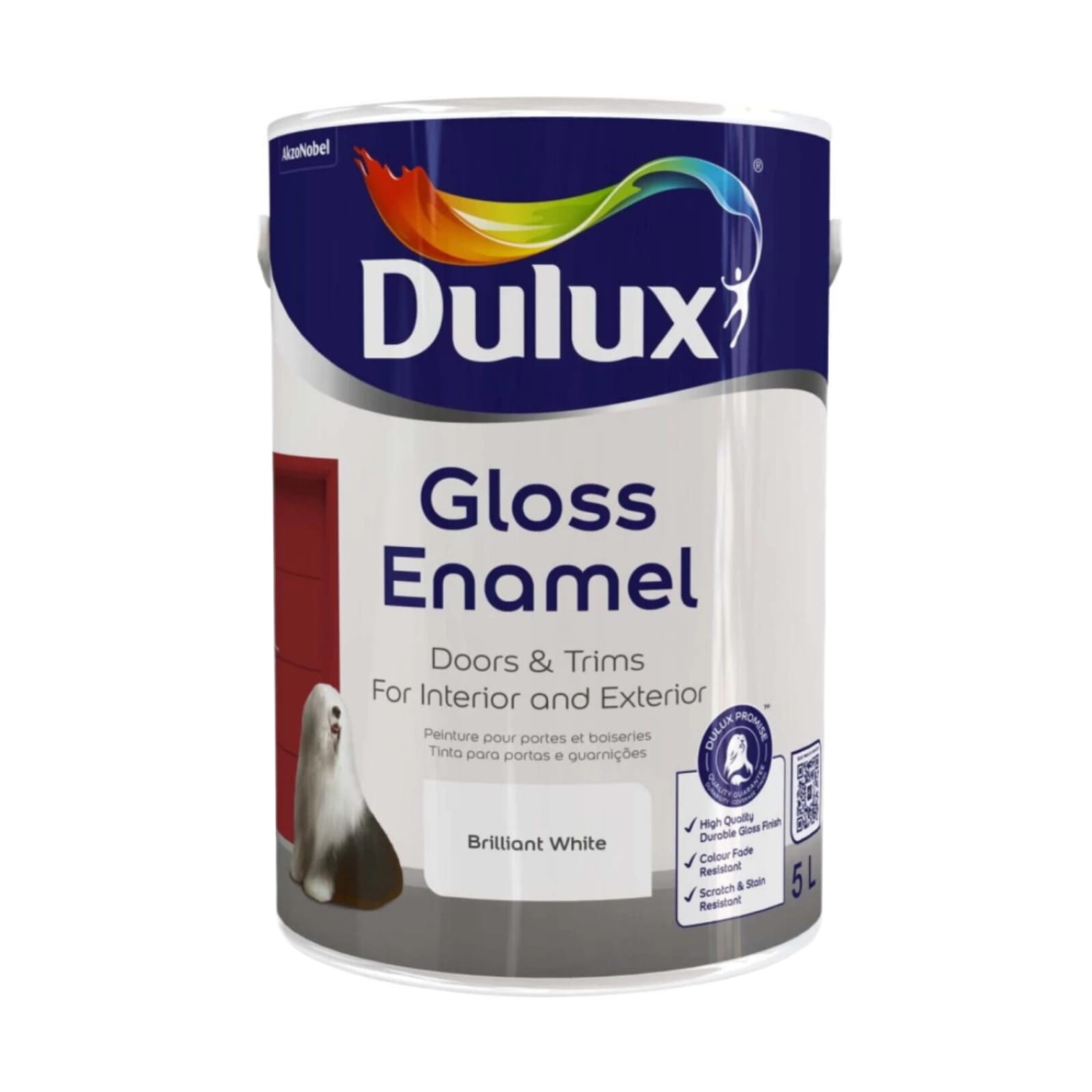 Dulux Gloss Enamel 5L White