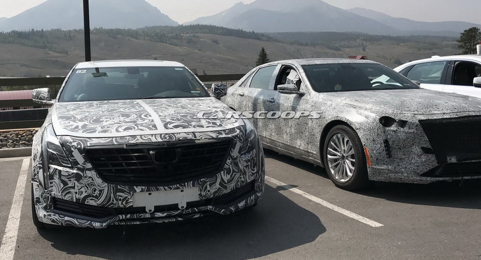 U Spy Cadillac Testing Fleet Of Four-Door Prototypes | Carscoops