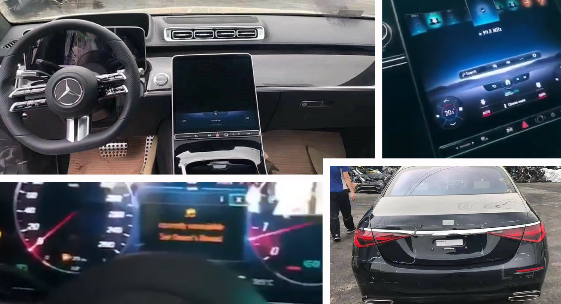2021 Mercedes-Benz S-Class Reveals Interior And Exterior In New Leaked Photos & Video | Carscoops