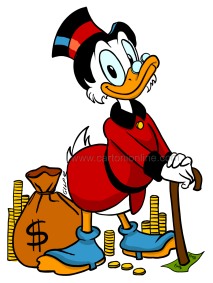 Tio Patinhas - O personagem de desenho animado e história em quadrinhos da Disney