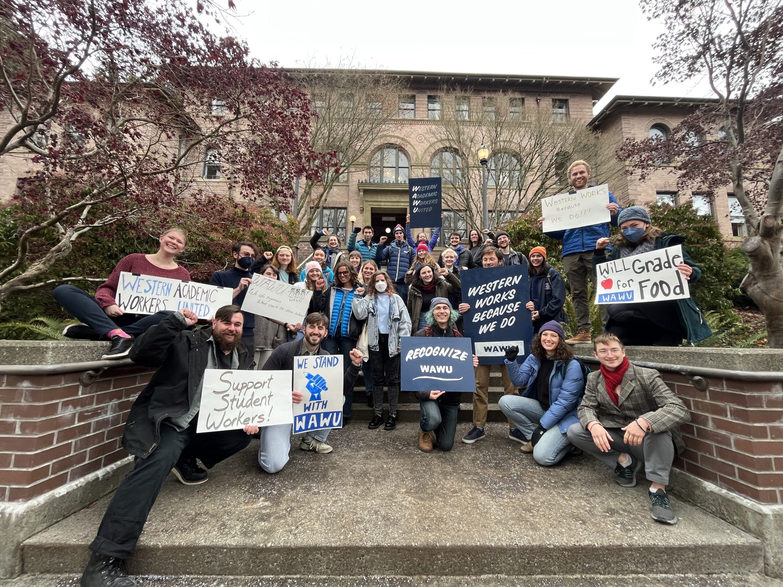 WWU students unionize, citing unreliable health care, poor pay | Cascadia Daily News