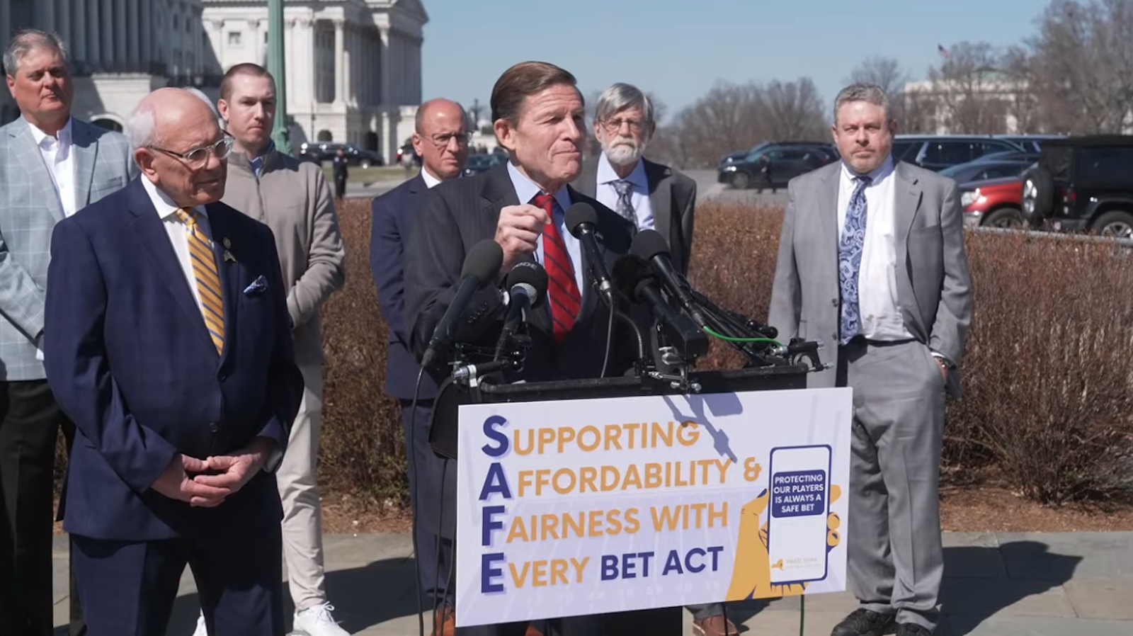 SAFE Bet Act ‘Reintroduced’ At DC Press Conference