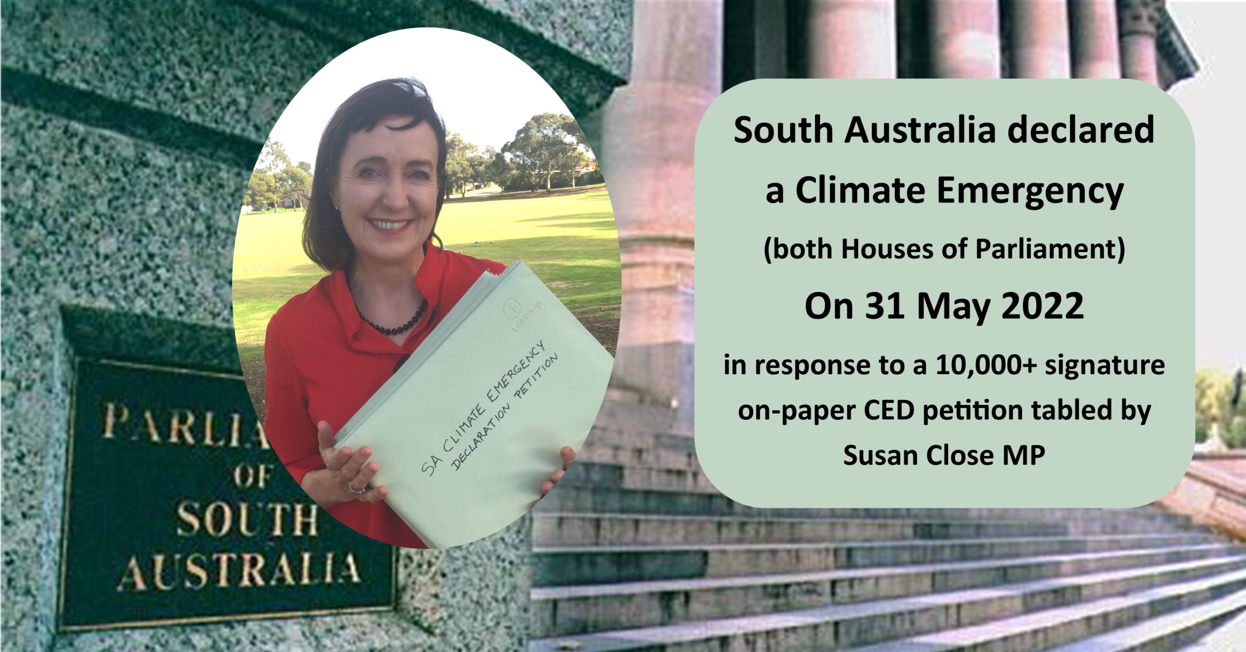 South Australia declared a Climate Emergency | cedamia