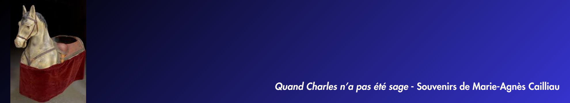 Quand Charles n’a pas été sage – Souvenirs de Marie-Agnès Cailliau - Fondation Charles de Gaulle