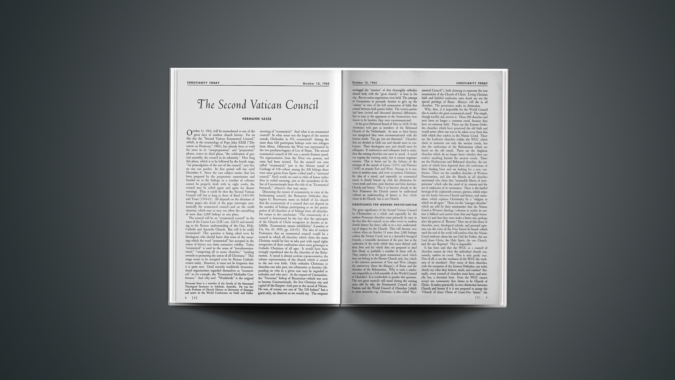 The Second Vatican Council - Christianity Today