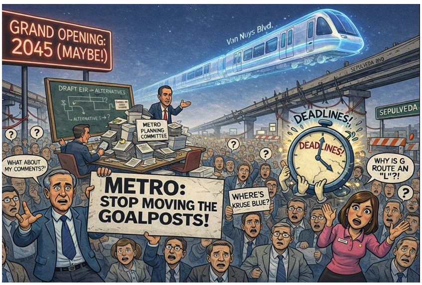 CityWatch LA - The Sepulveda Transit Corridor Project "Bait-and-Switch": Why Metro’s Latest Pivot is a Failure of Transit Democracy
