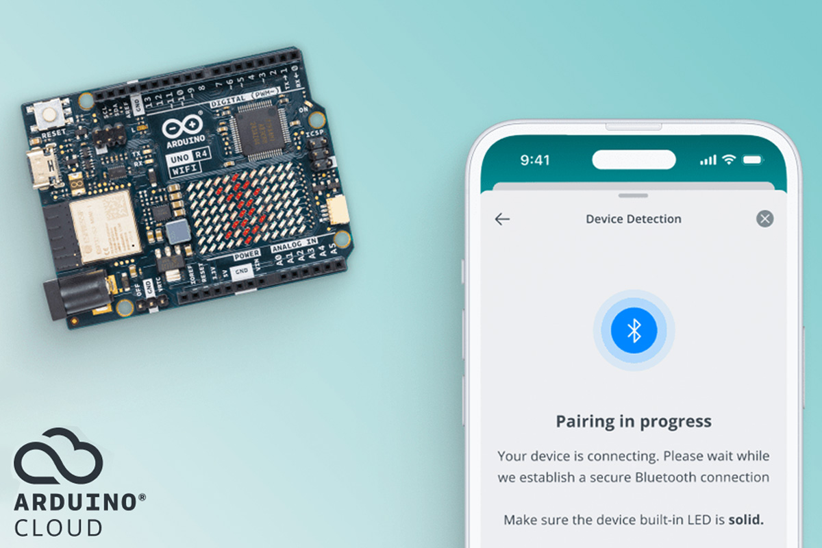 Arduino cloud adds Bluetooth based provisioning, starting with UNO R4 WiFi - CNX Software