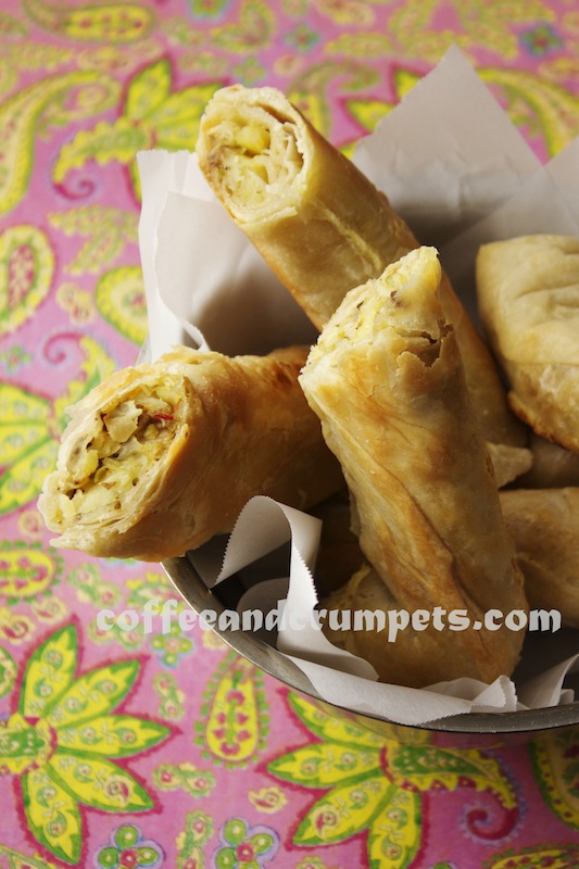 Egg Roll Borek - Coffee and Crumpets