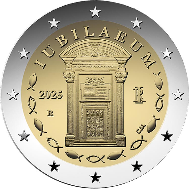 2 euro coin - Jubilee 2025 | Italy 2025