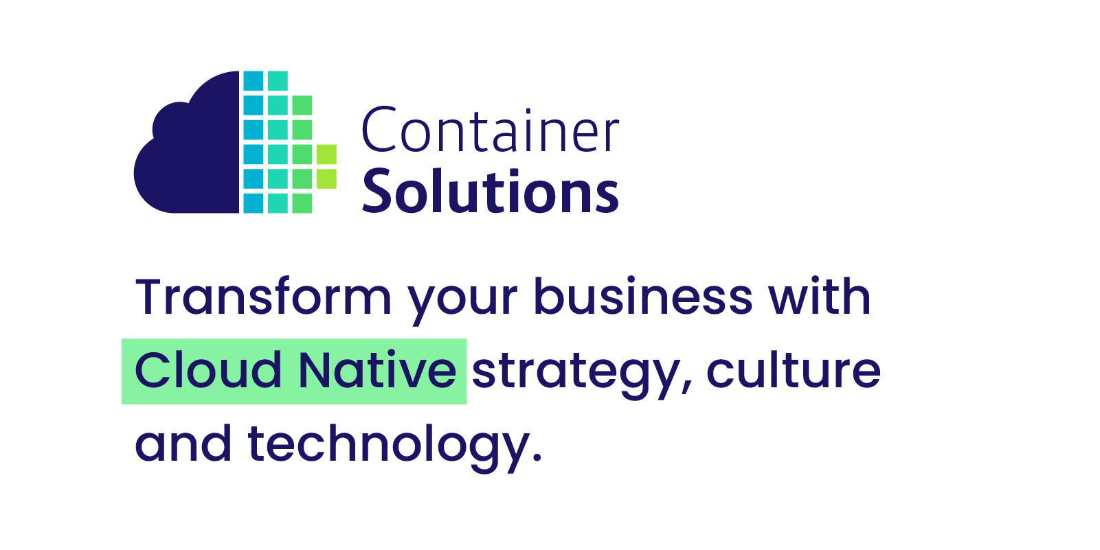 Container Solutions - Home