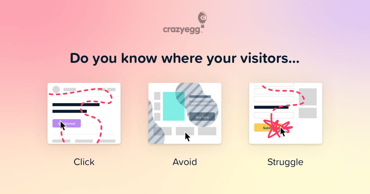 Errors Feature - Crazy Egg