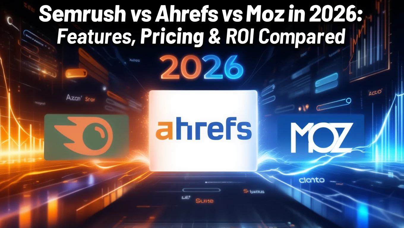 Semrush vs Ahrefs vs Moz (2026): Best SEO Tool?