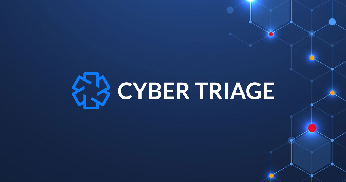 Cyber Triage - Automating Incident Response: Setting the Stage