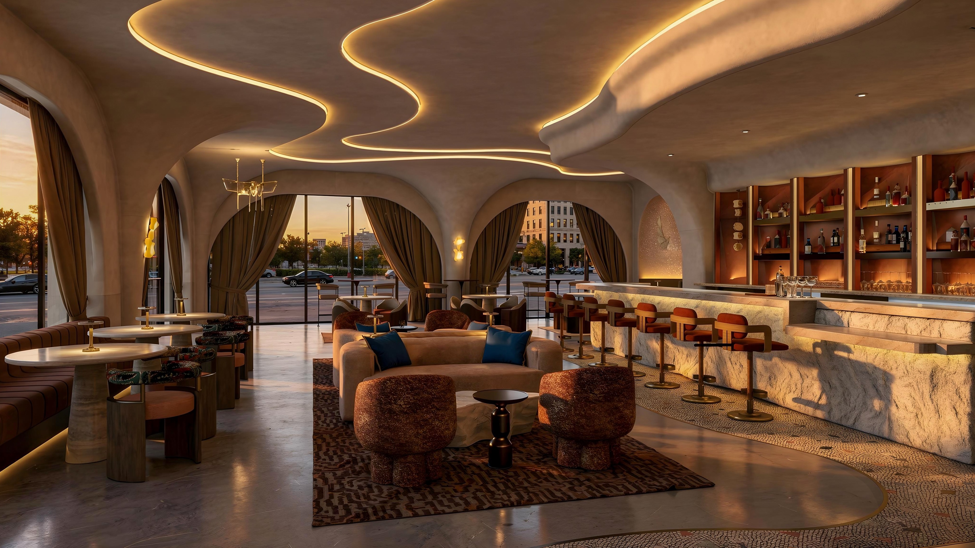 New Cocktail Lounge, Lumis, Opens in Dallas' Design District This Fall