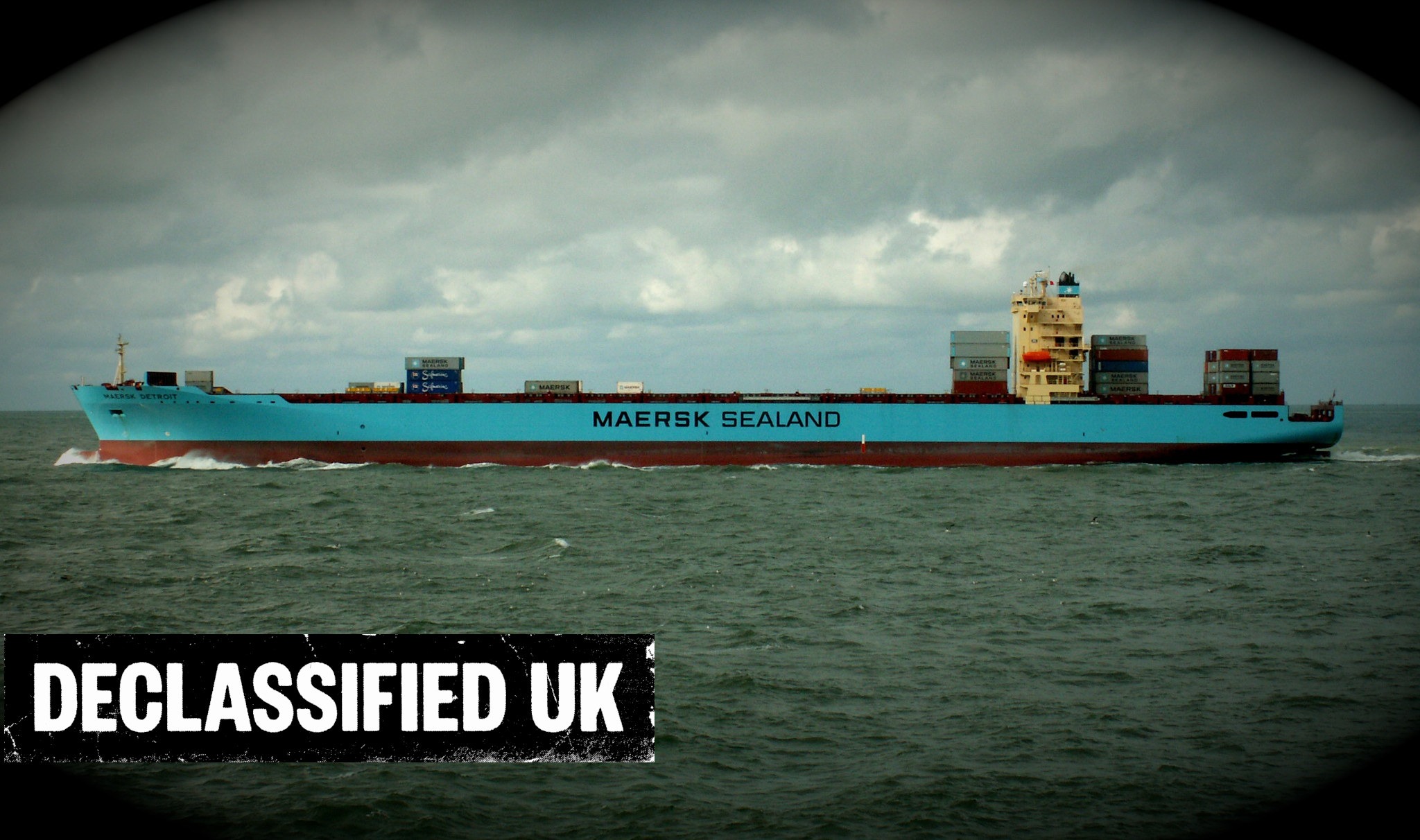 Maersk: The shipping company transporting arms to Israel
