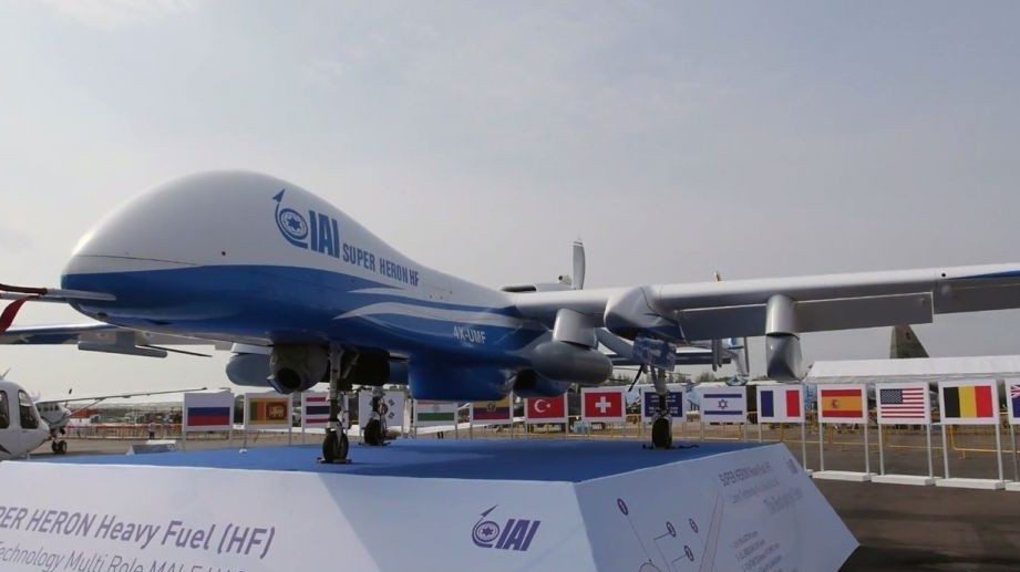 Israel unveils "Super Heron" MALE drone | DefenceTalk