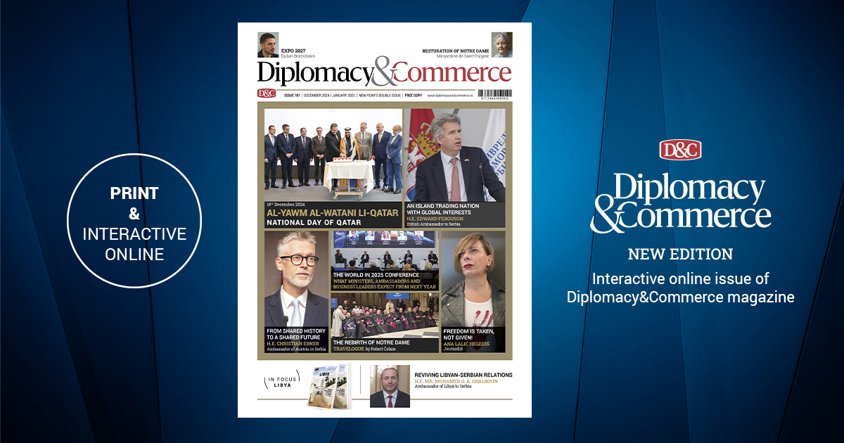 Online issue of Diplomacy&Commerce magazine #101 - Diplomacy&Commerce