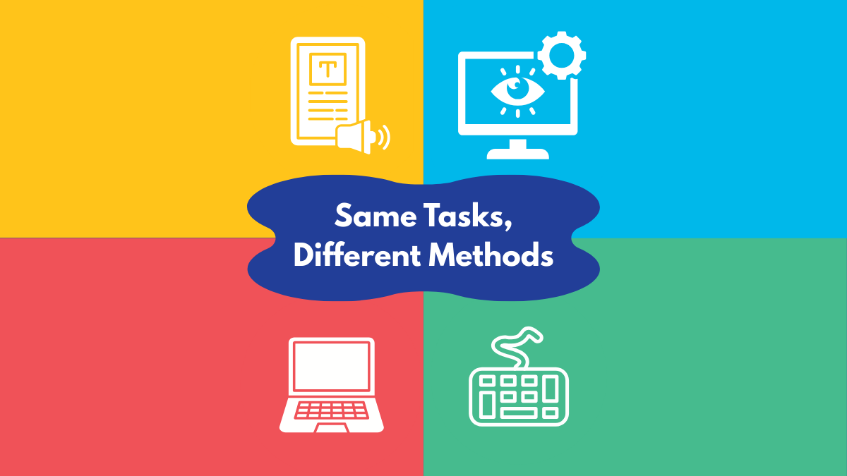 Same Tasks, Different Methods: It’s The Results That Count - Disability Belongs™