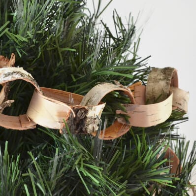 Natural Birch Bark Paper Garland Tutorial ⋆ Dream a Little Bigger