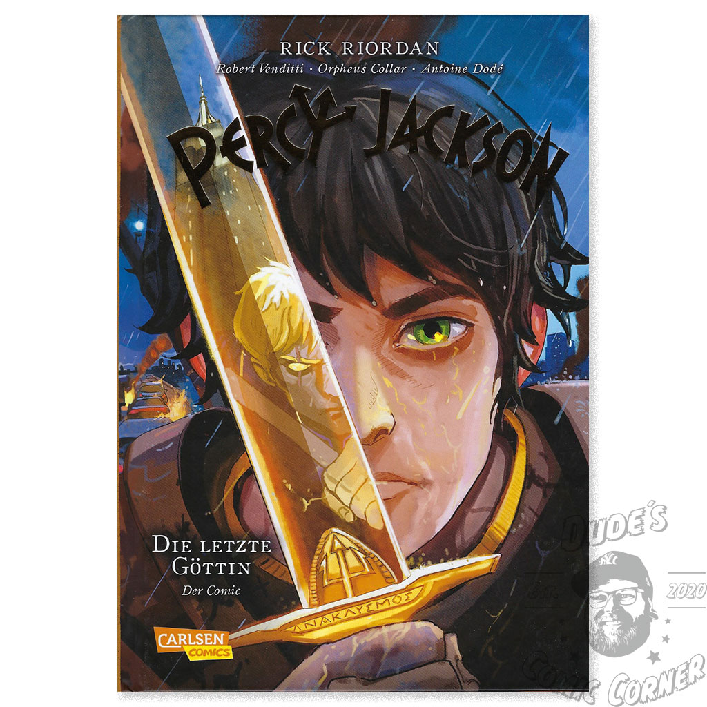 Carlsen Comic Percy Jackson #5 - Die letzte Göttin Hardcover Comics
