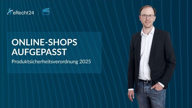 Produktsicherheitsverordnung im E-Commerce | eRecht24