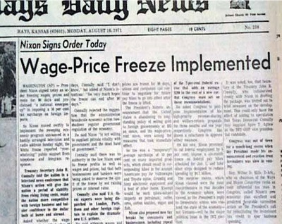 Nixon's Wage and Price Controls - Econlib