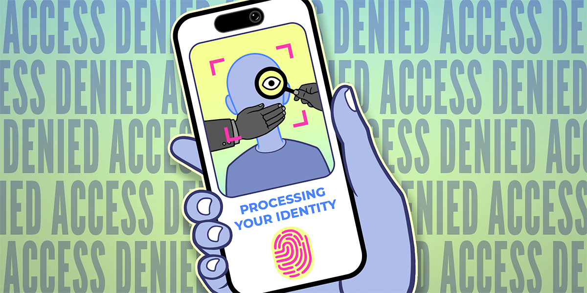 Entonces, ¿por qué la revisión en línea de tu edad no es igual que mostrar tu identificación en persona? | Electronic Frontier Foundation
