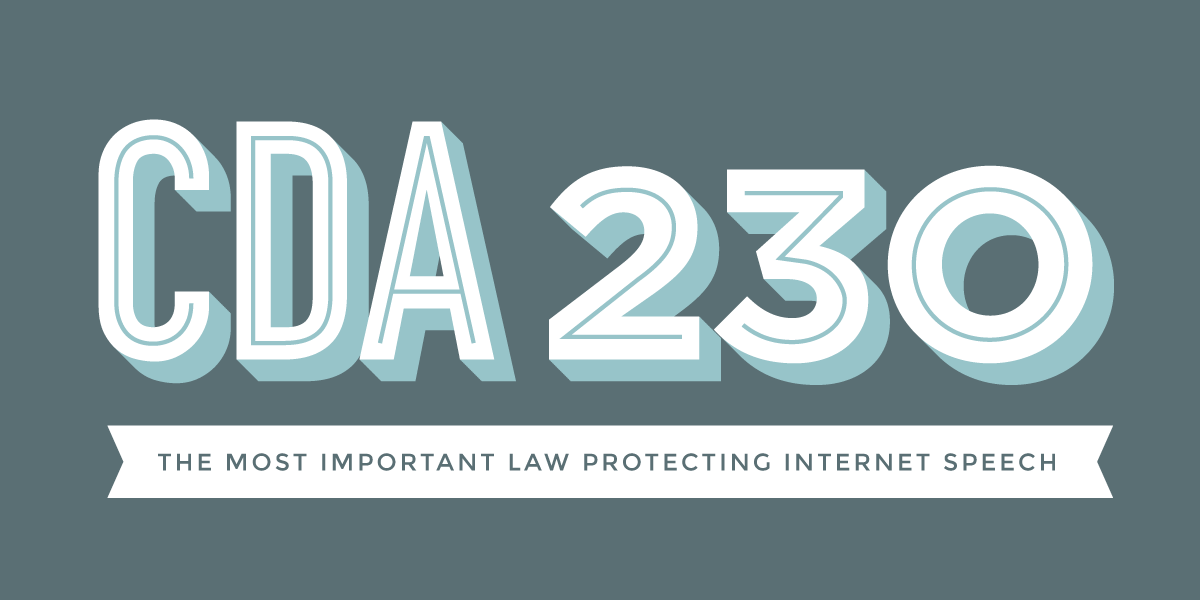 Trump Executive Order Misreads Key Law Promoting Free Expression Online and Violates the First Amendment | Electronic Frontier Foundation