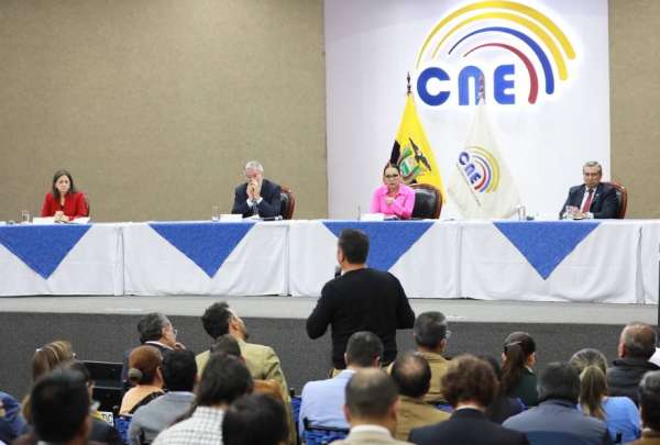 El Telégrafo - CNE aprobó calendario y presupuesto para las elecciones de 2023