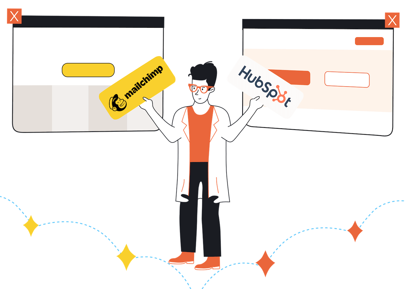 Hubspot vs Mailchimp: Which Email Tool to use in 2026 ?