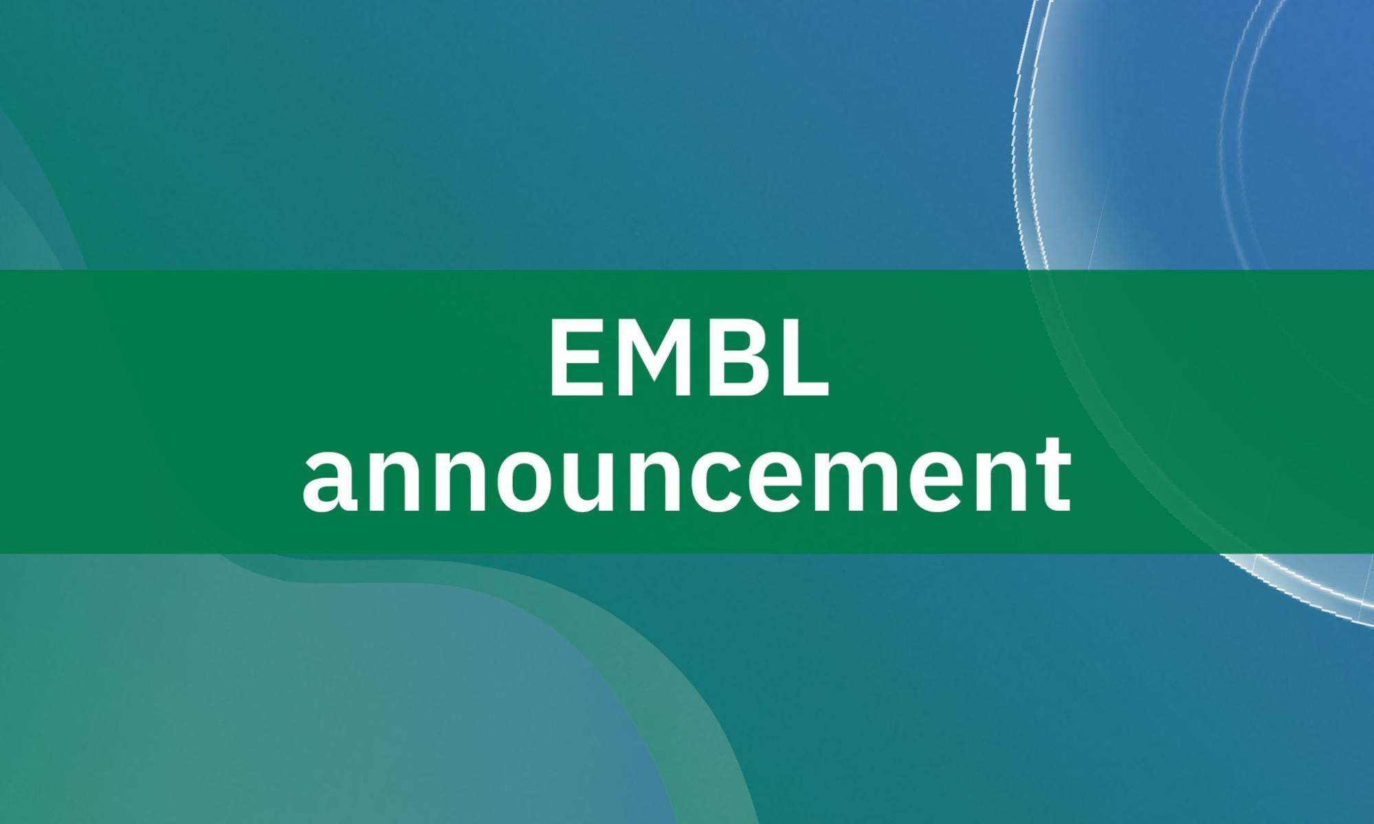 Message from the EMBL Council Chair | EMBL