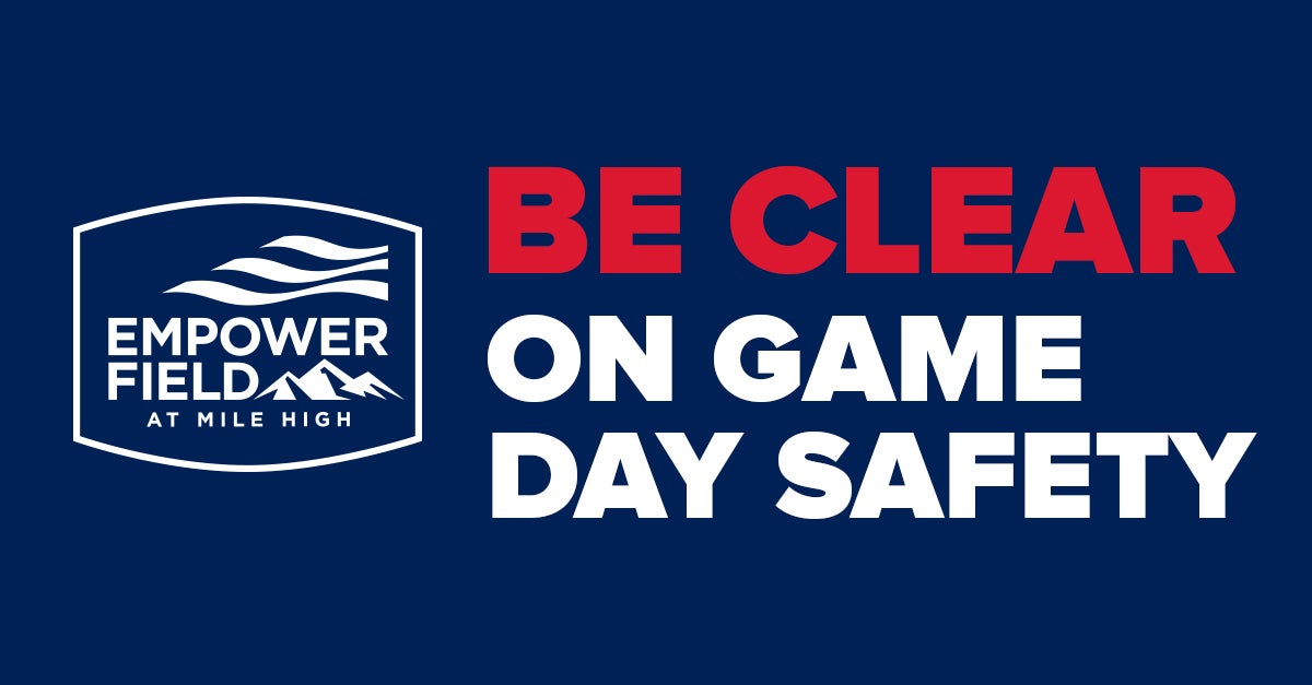 Clear Bag Policy | Empower Field at Mile High