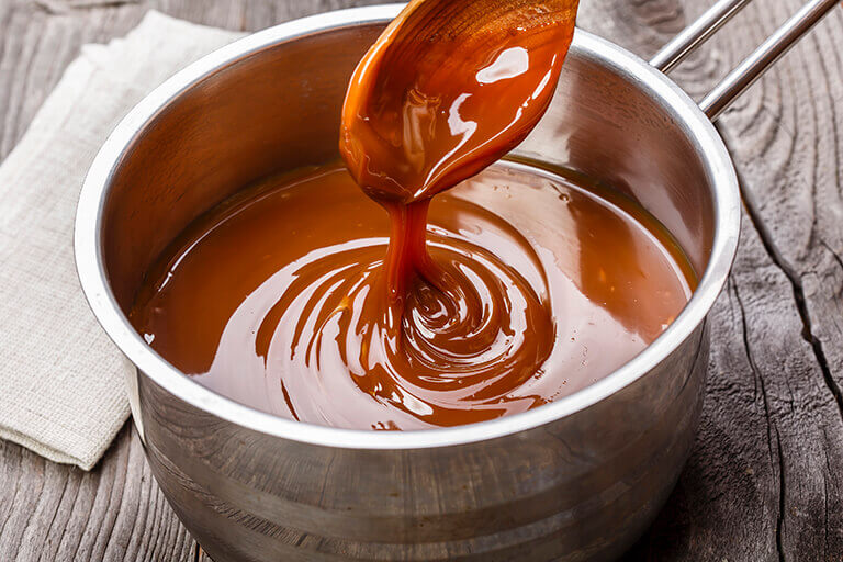 How to Make Plant-Based Caramel Sauce - Escoffier