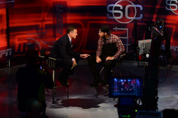 Drake visits ESPN - ESPN Front Row