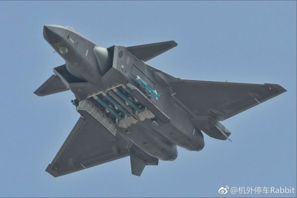 From Taiwan Strait To Indian Border, China Using Its Stealth J-20 'Mighty Dragons' As Scare Tactics