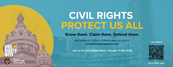 Baltimore City Civil Rights Week 2025 - Eventeny