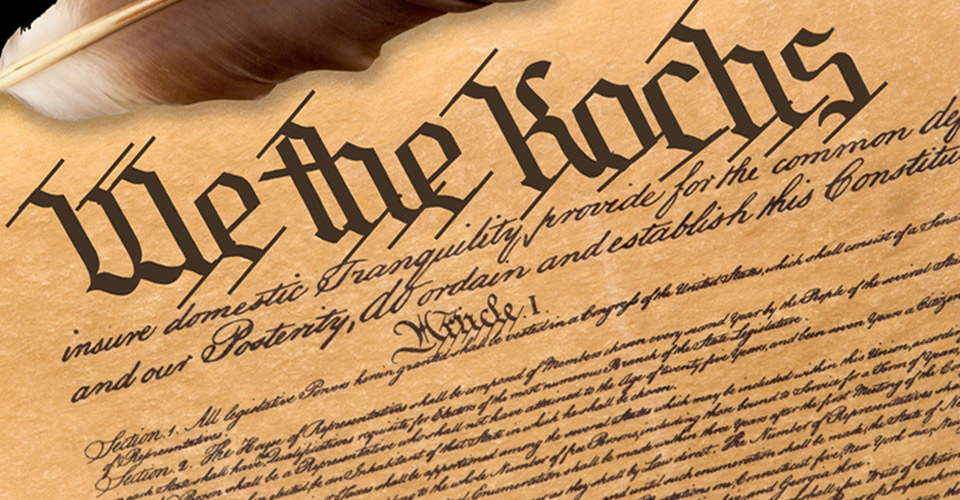 Kochs Bankroll Move to Rewrite the Constitution - EXPOSEDbyCMD